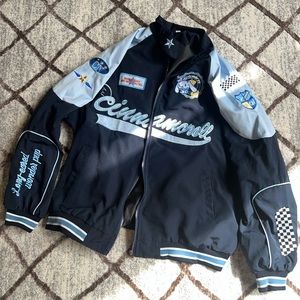 SOLD sanrio Cinnamoroll racing biker jacket